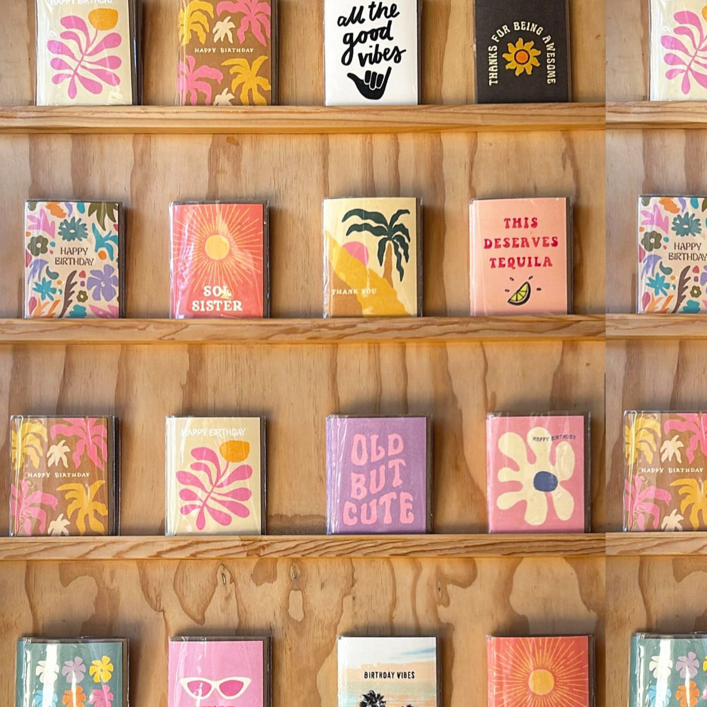 All The Good Vibes Shaka Card