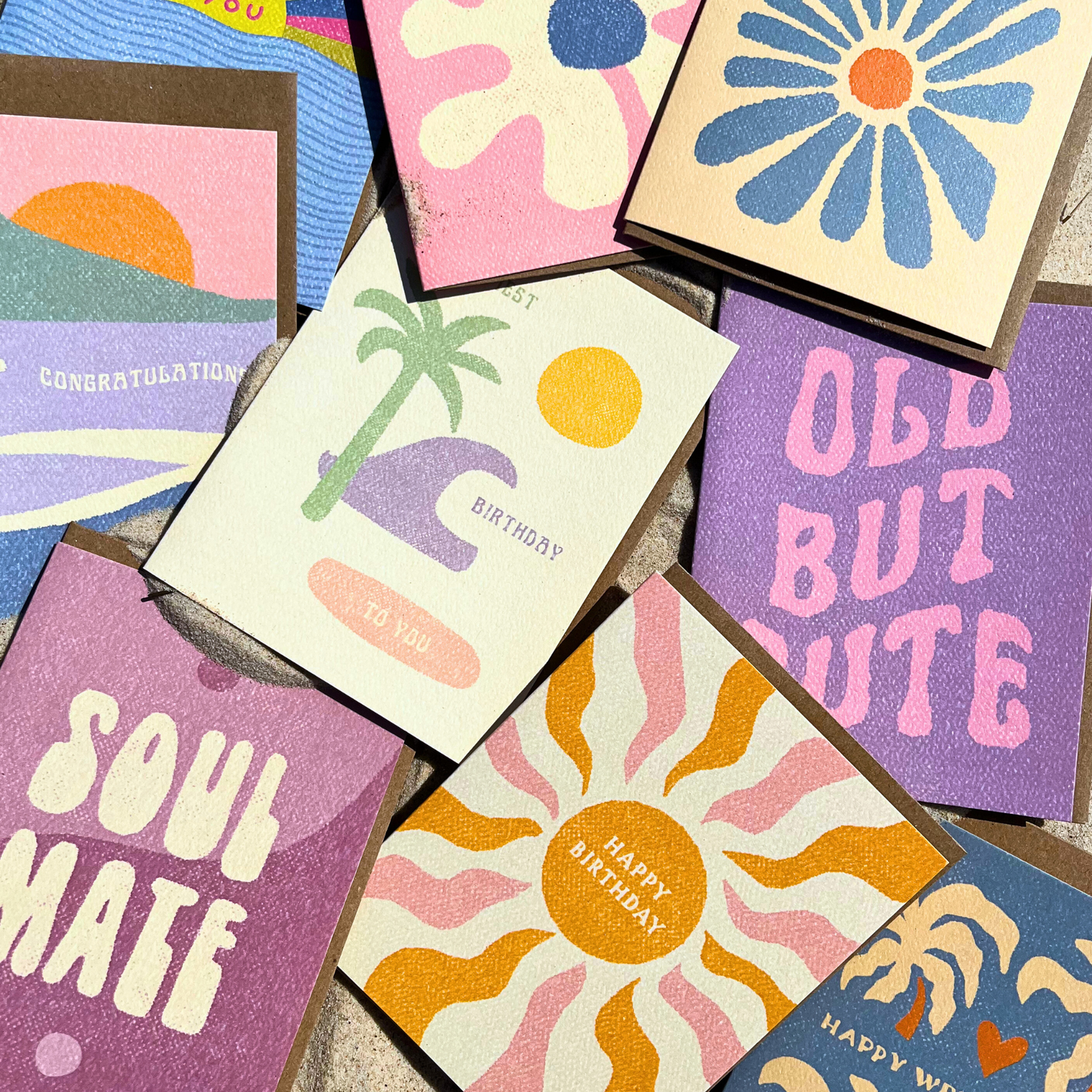 All The Good Vibes Shaka Card