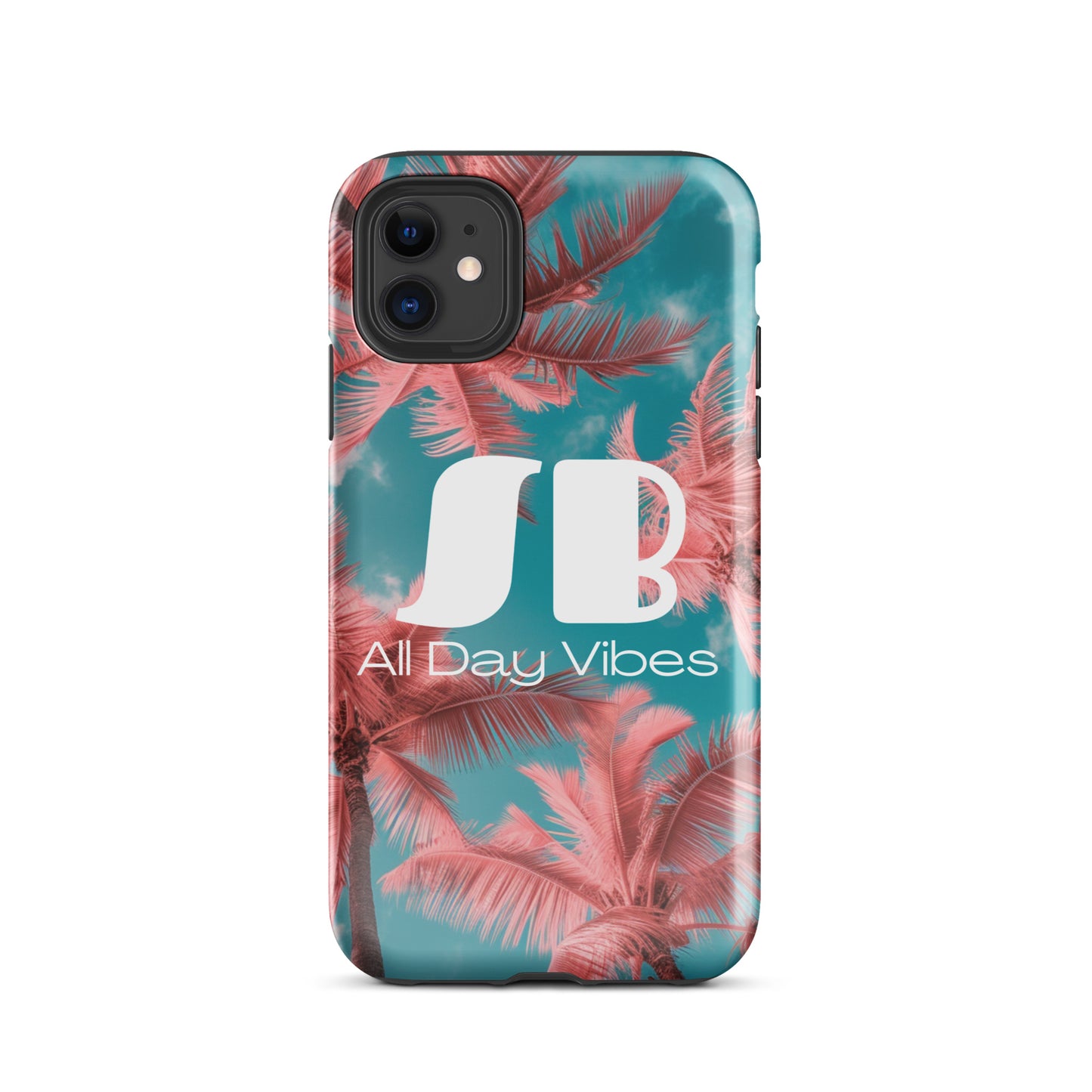 Pink Palm Tree iPhone Case