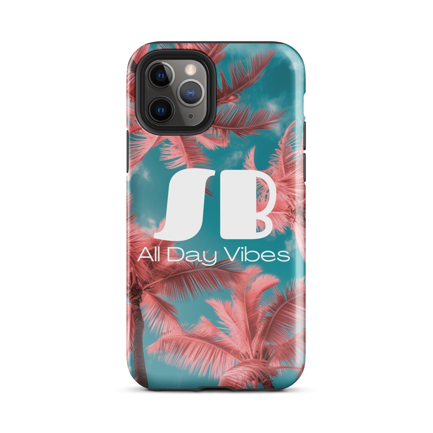 Pink Palm Tree iPhone Case