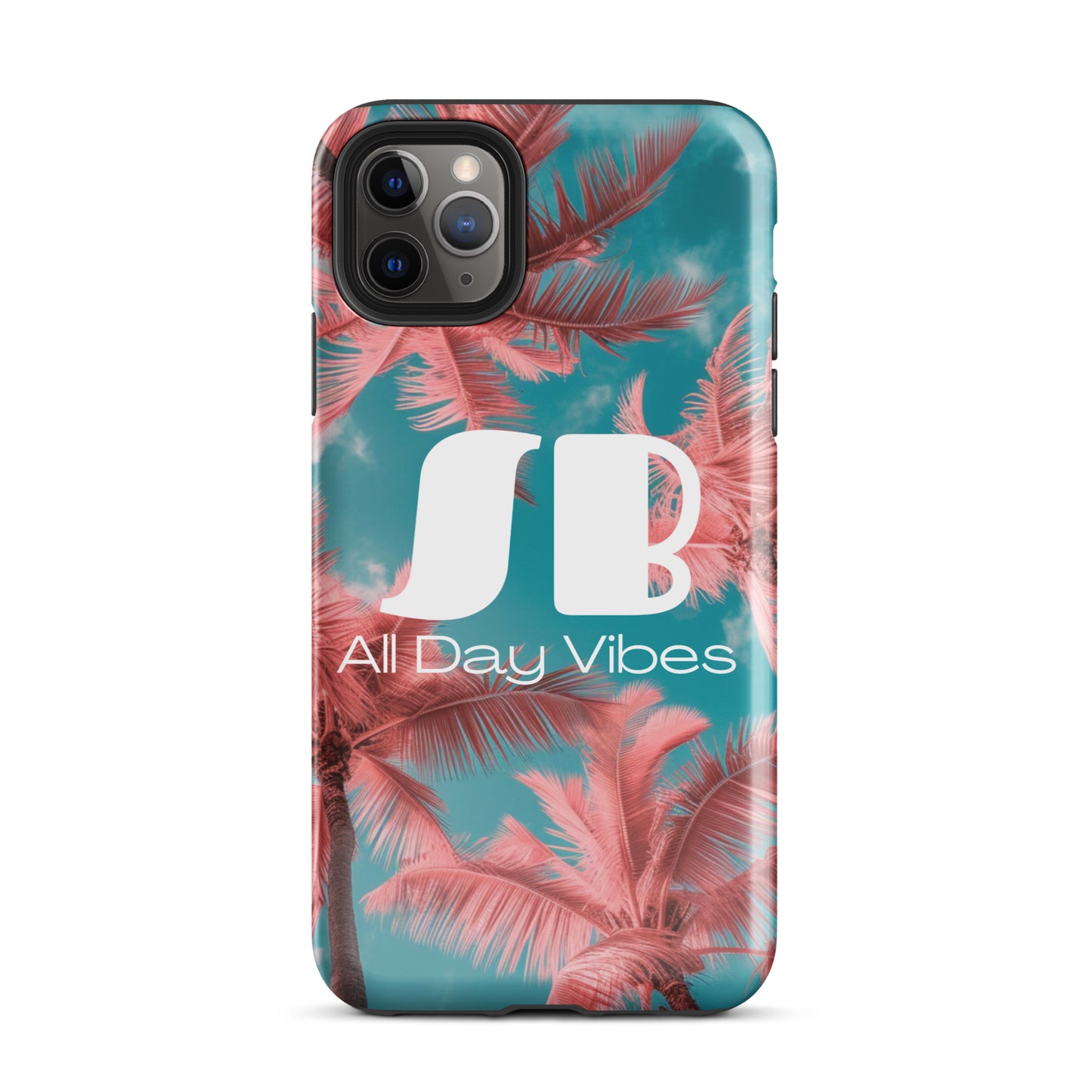 Pink Palm Tree iPhone Case