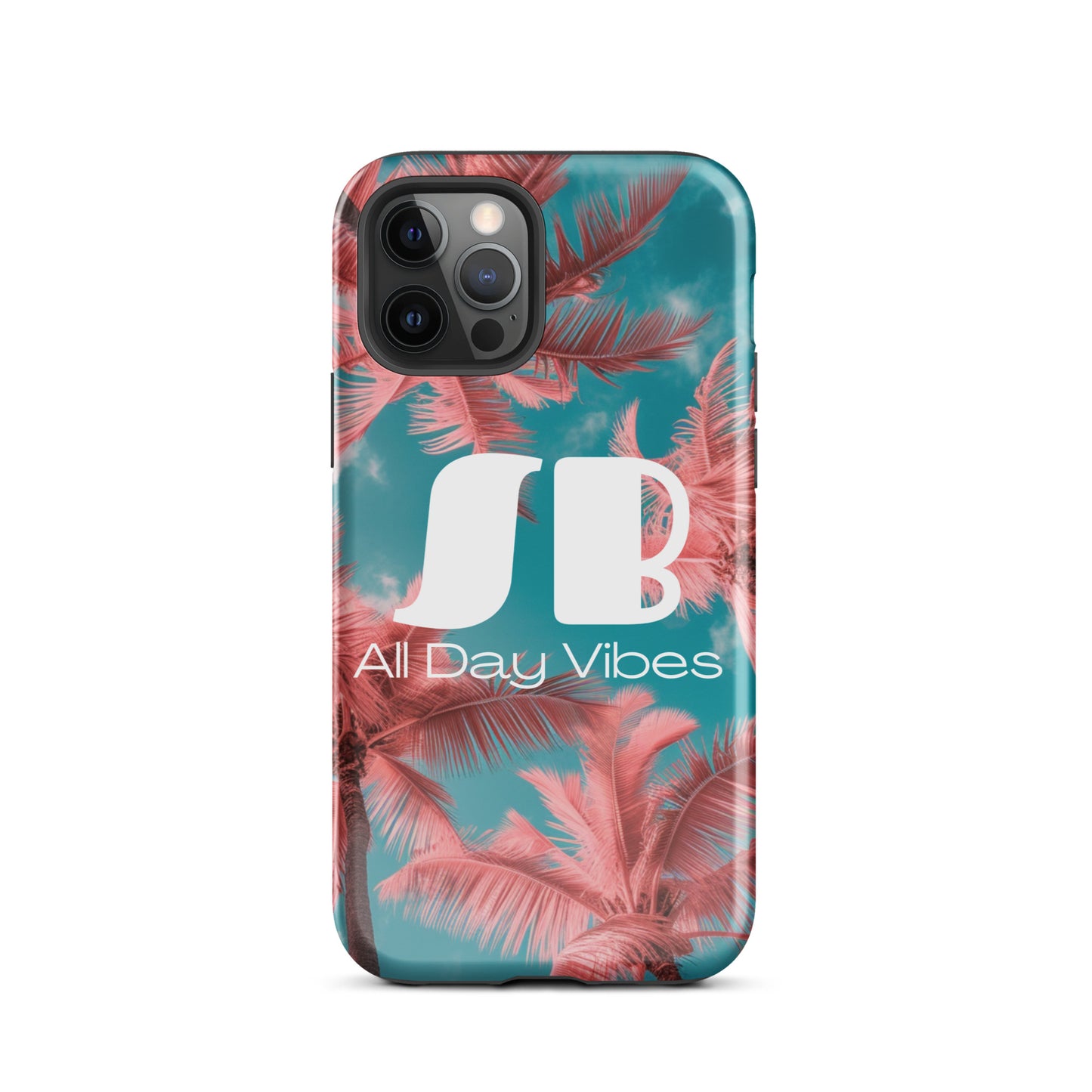 Pink Palm Tree iPhone Case