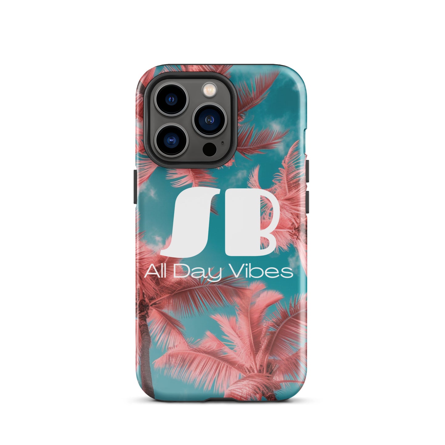 Pink Palm Tree iPhone Case