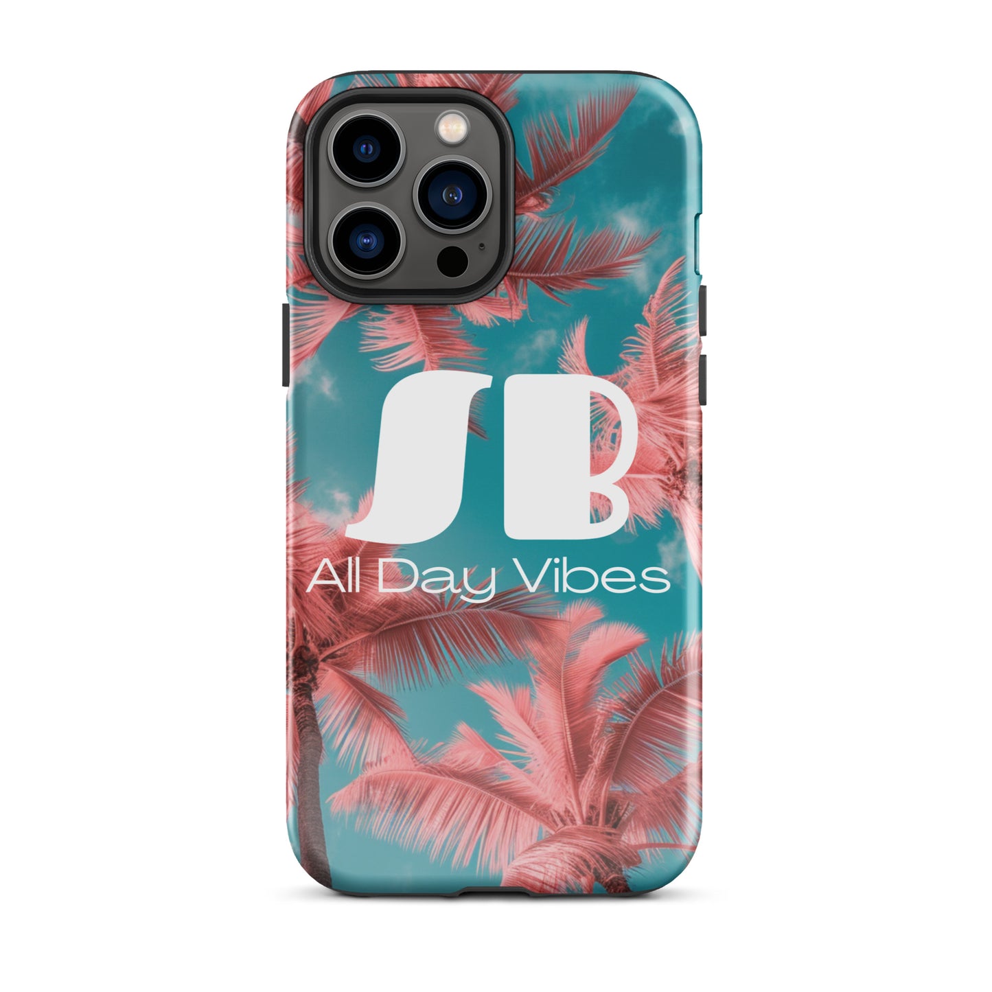 Pink Palm Tree iPhone Case