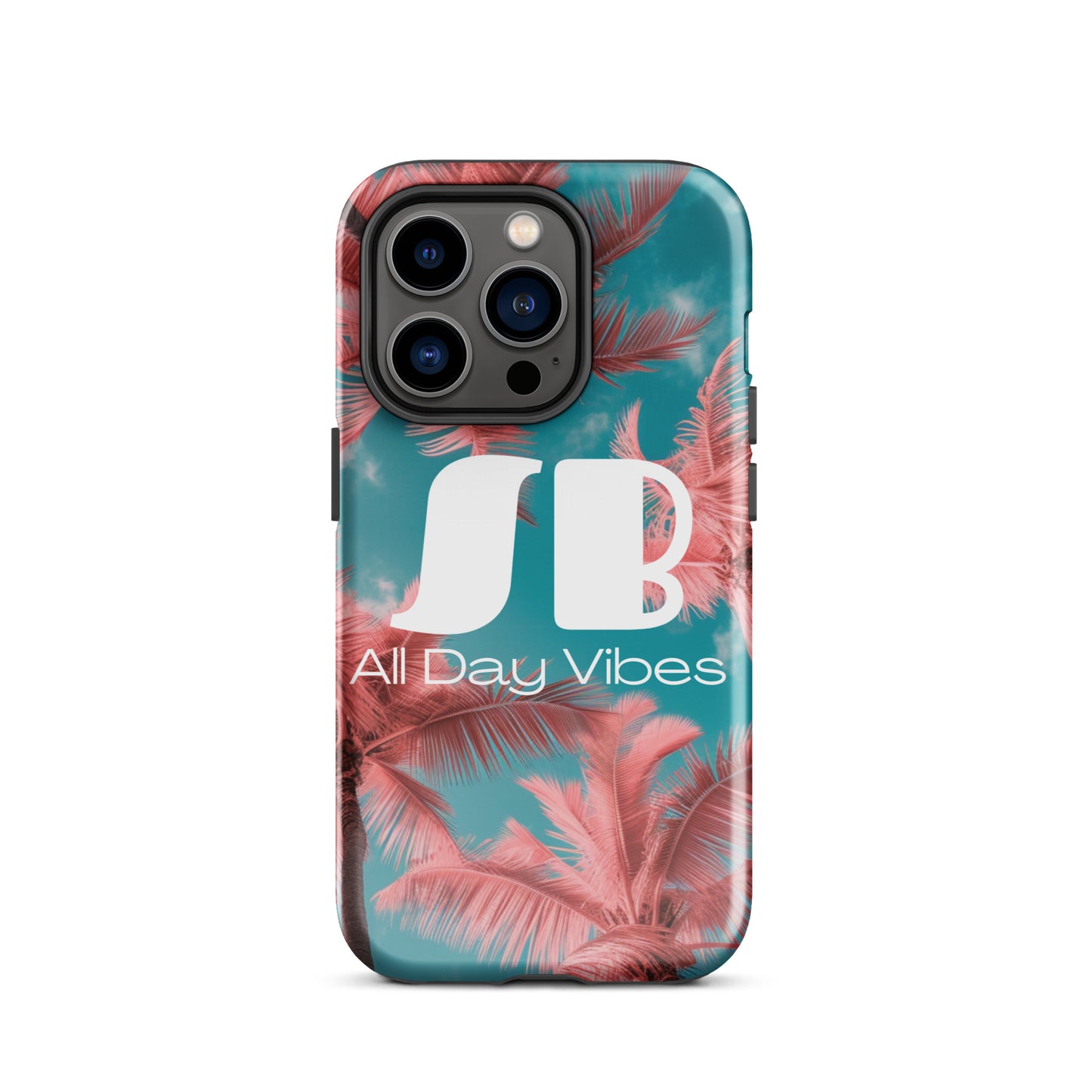 Pink Palm Tree iPhone Case