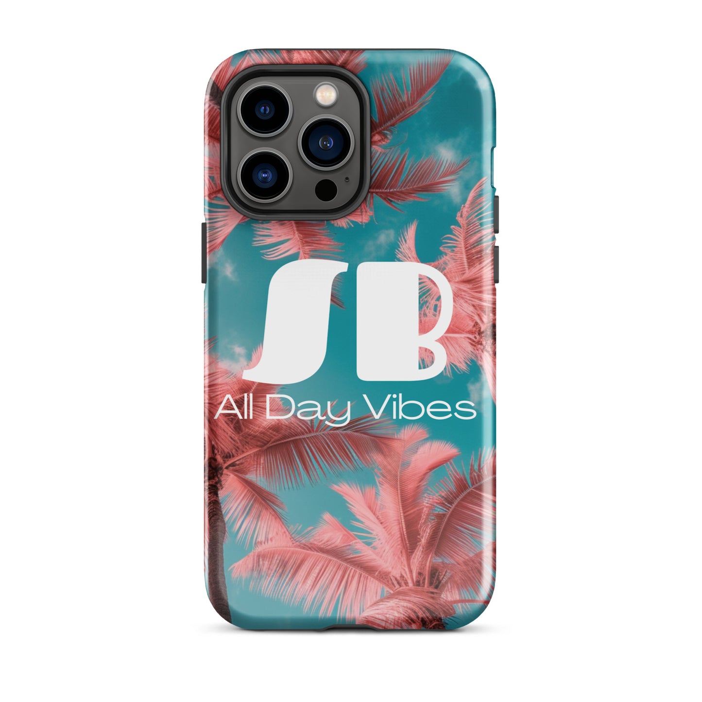 Pink Palm Tree iPhone Case