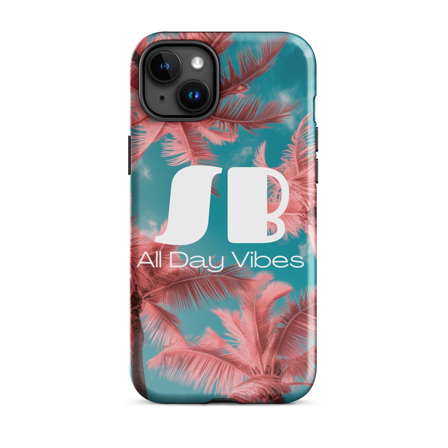Pink Palm Tree iPhone Case