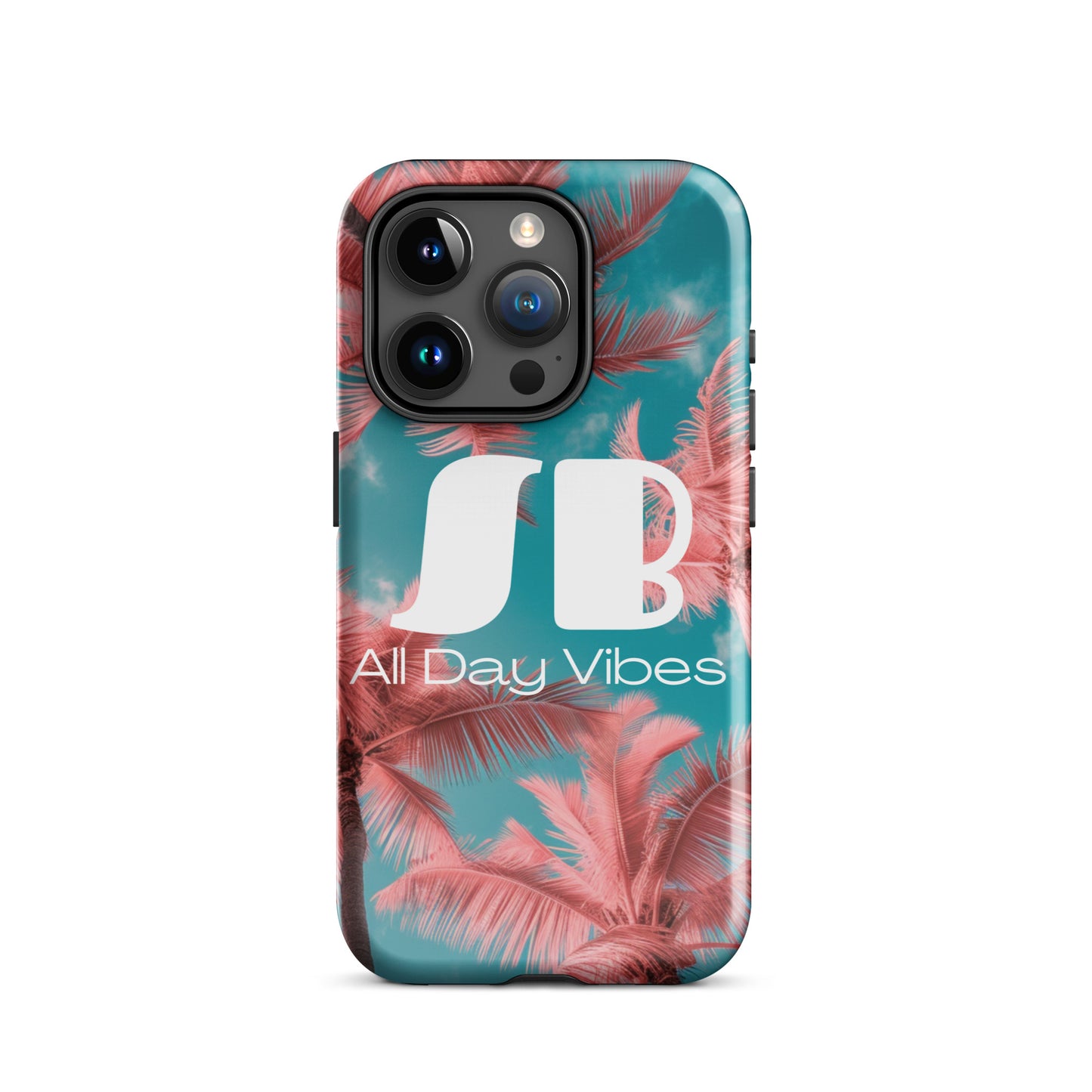 Pink Palm Tree iPhone Case
