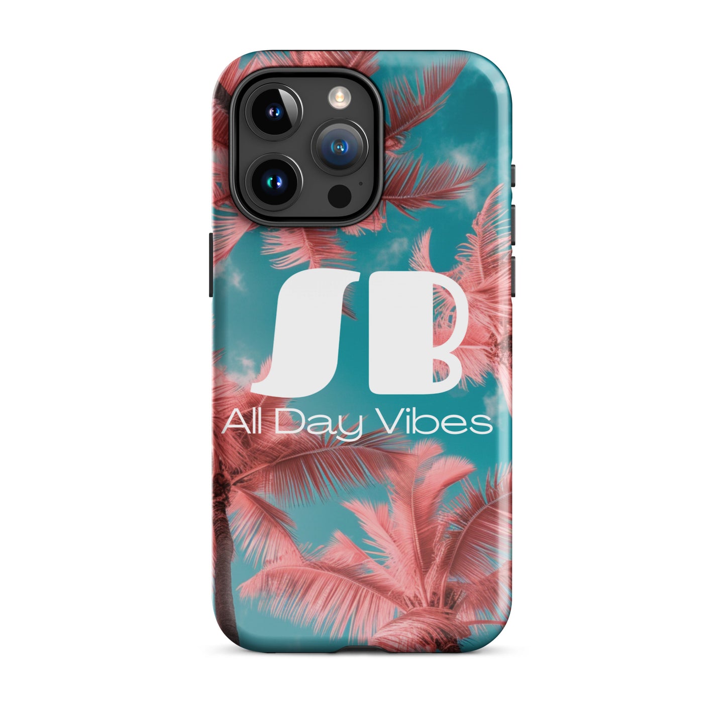 Pink Palm Tree iPhone Case