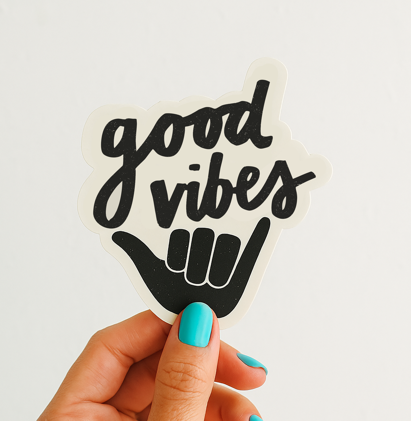 Good Vibes Surf Sticker 3"