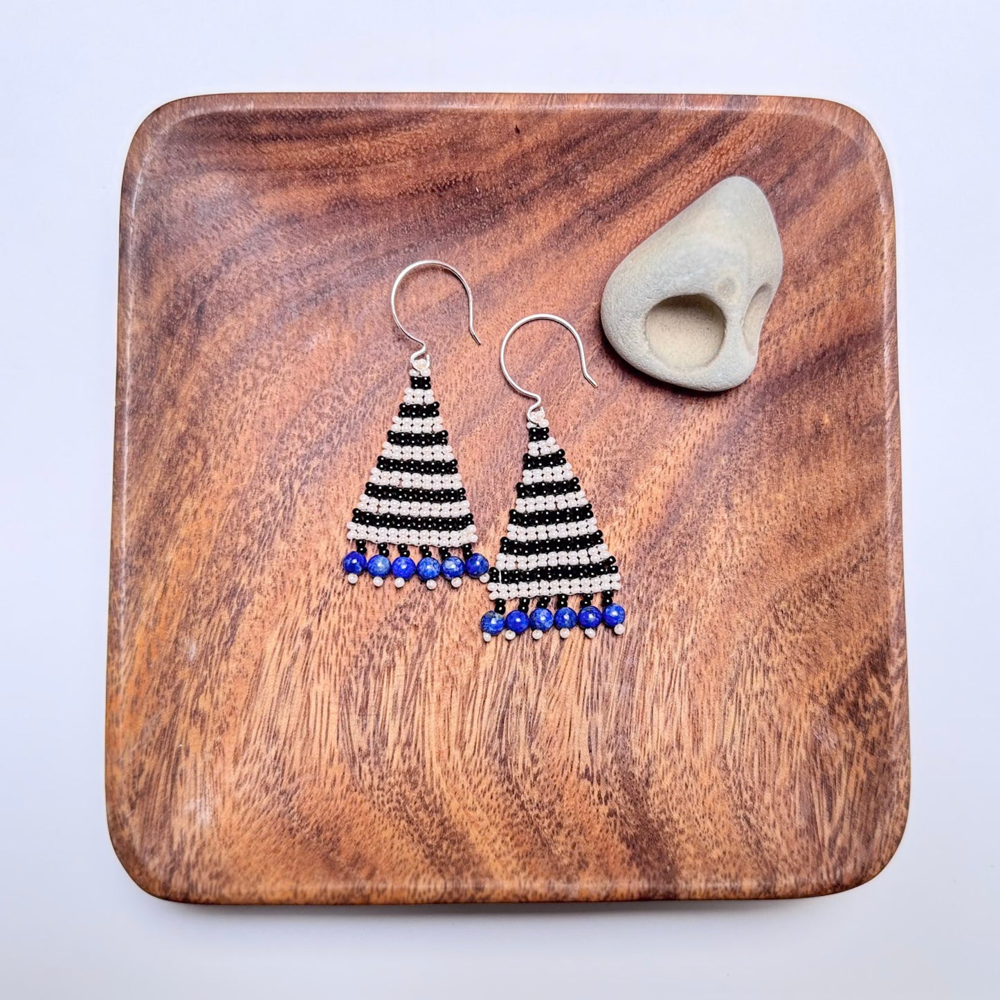 Coastal Deco with Lapis Dangle