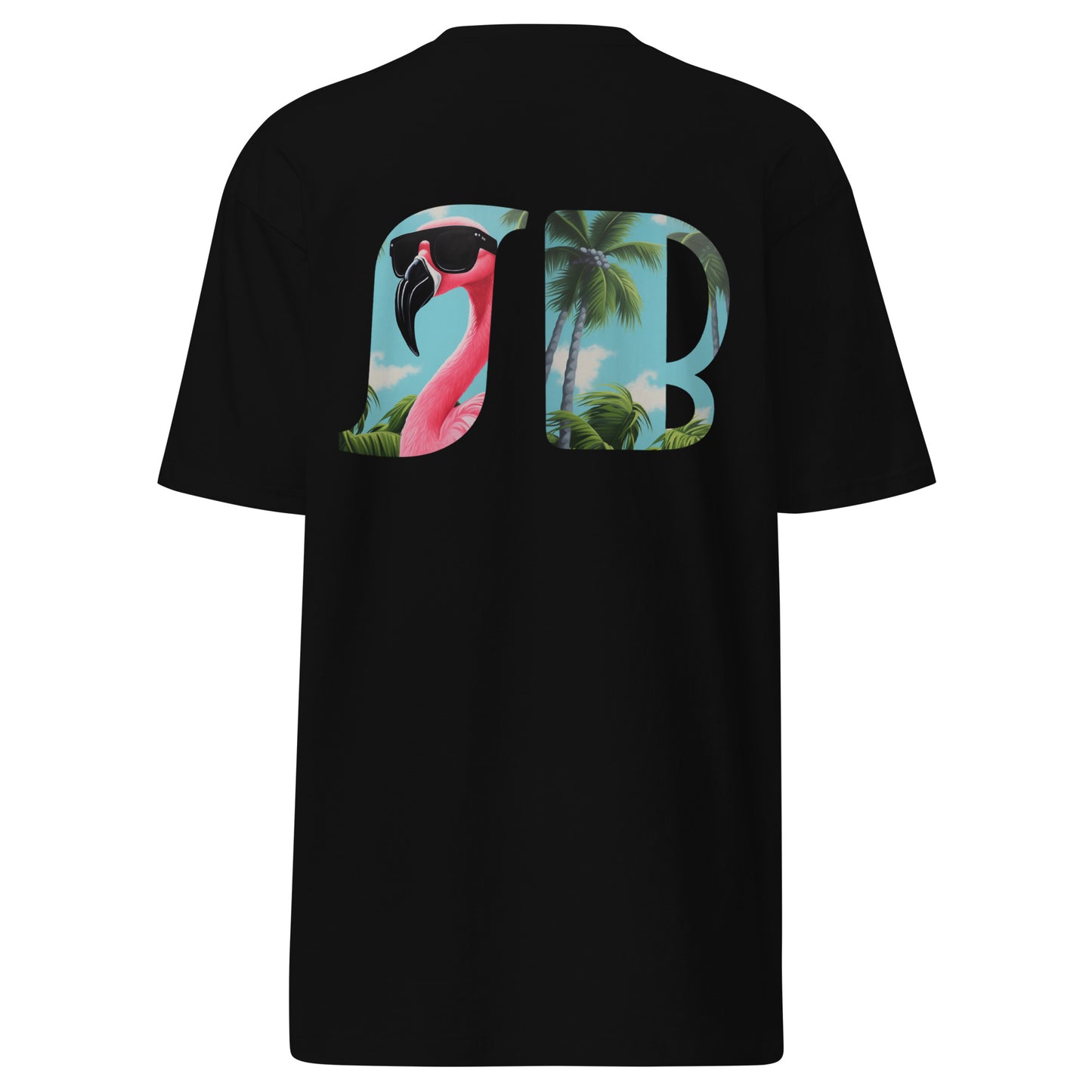 Santa Barbara Flamingo Graphic T-Shirt