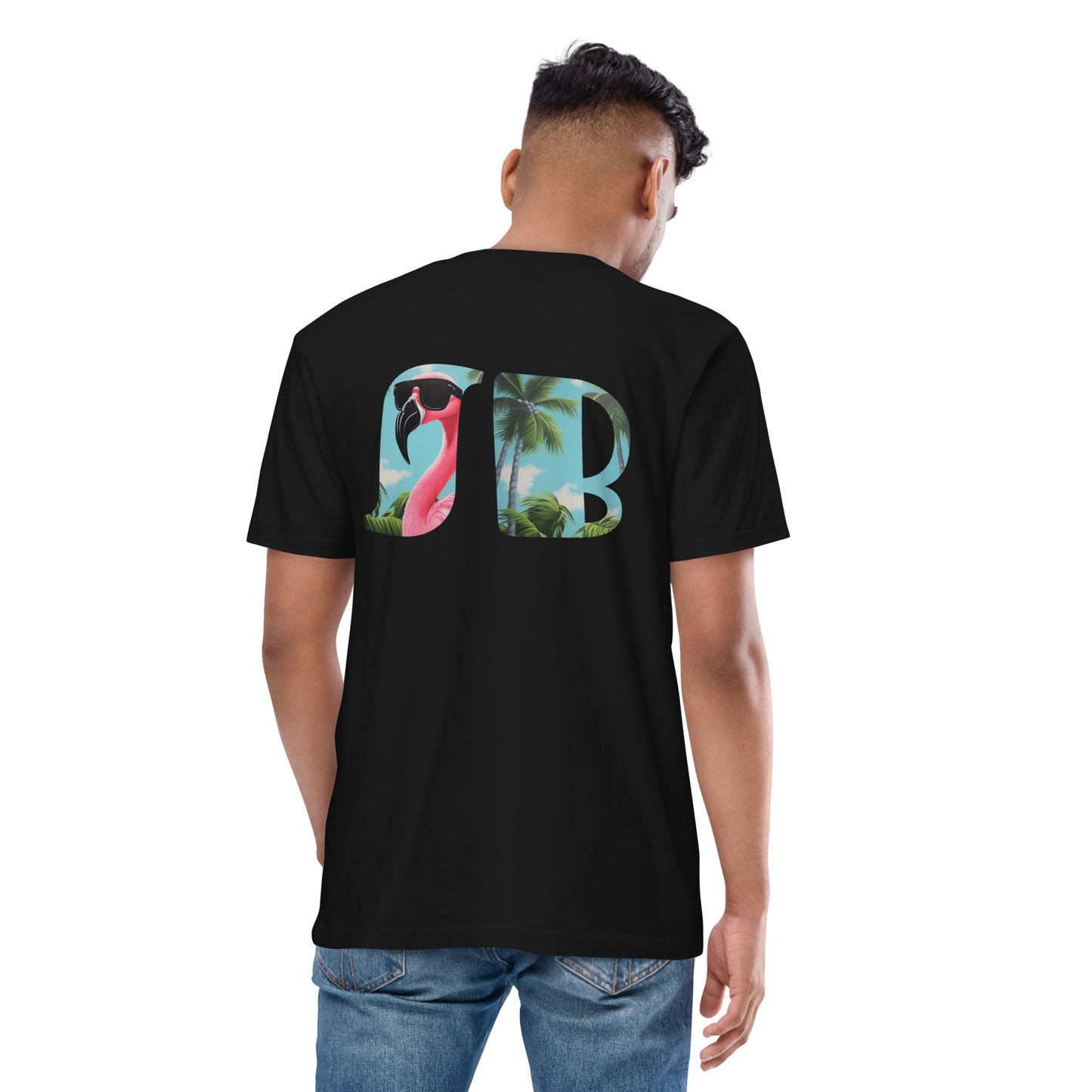 Santa Barbara Flamingo Graphic T-Shirt