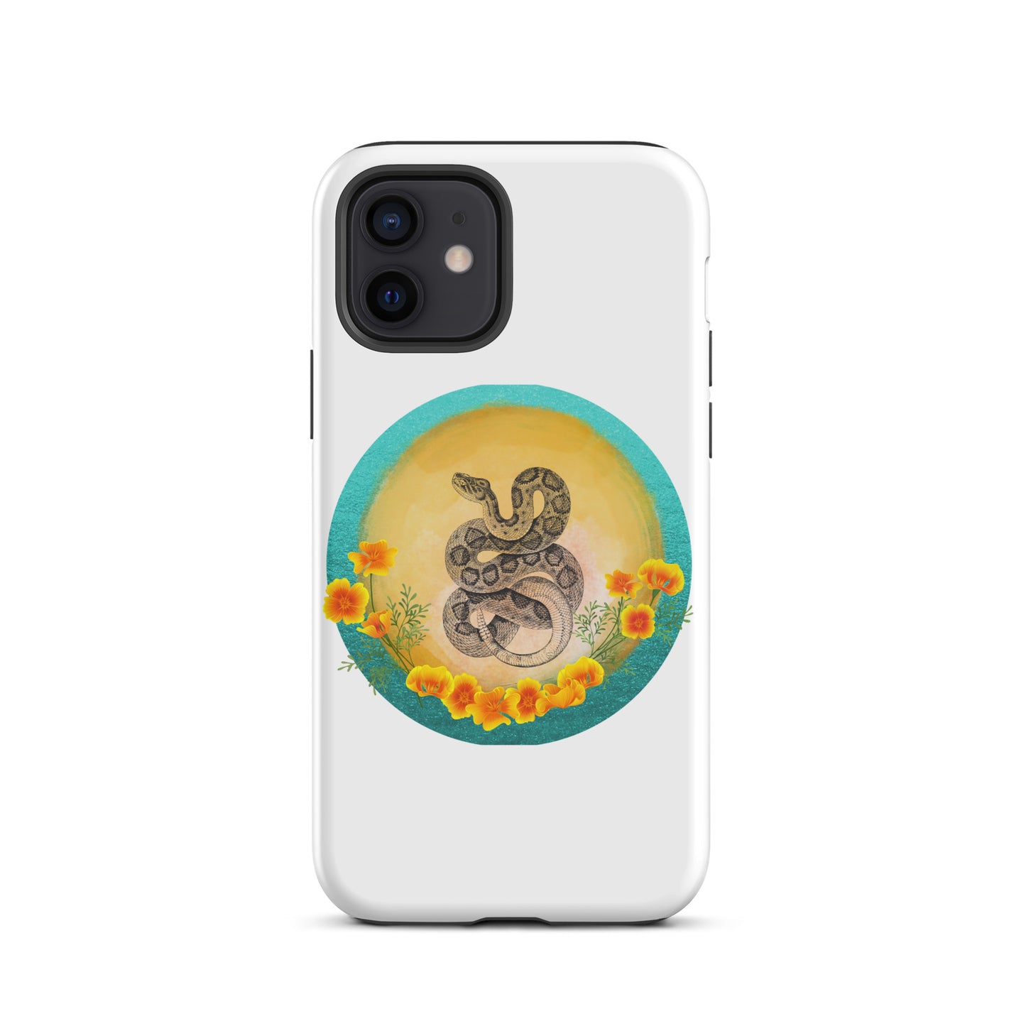 Rattlesnake Poppy Tough Case for iPhone