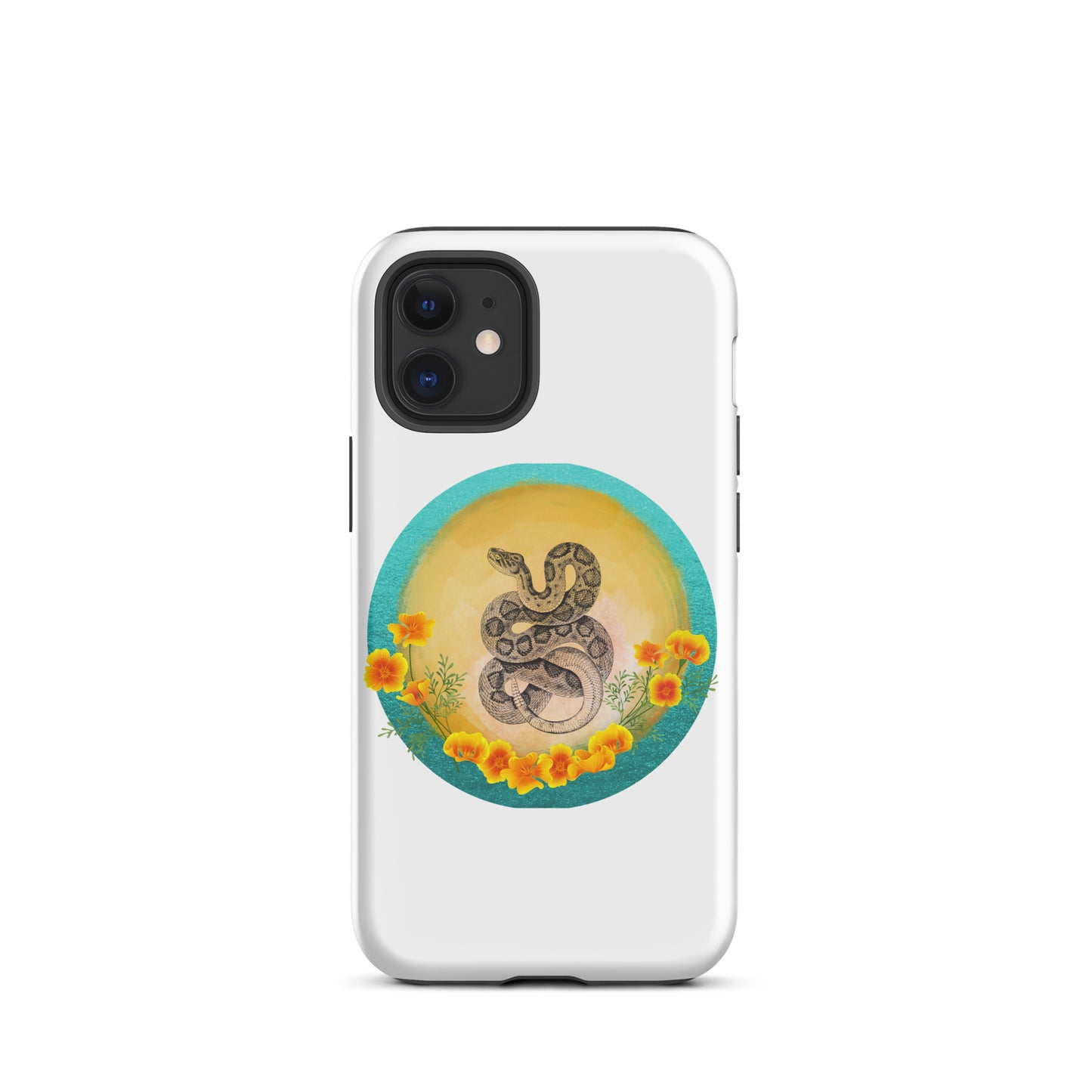 Rattlesnake Poppy Tough Case for iPhone