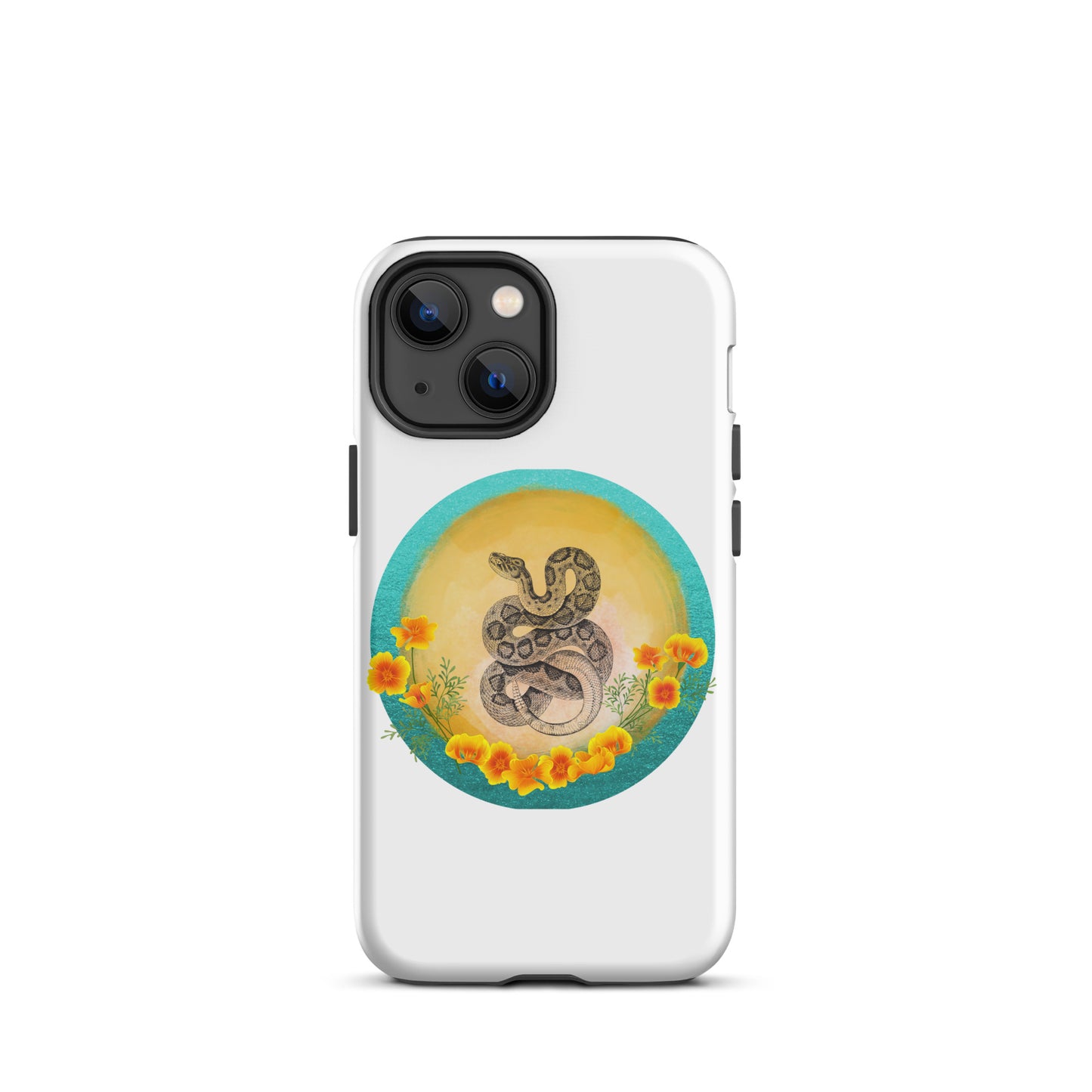 Rattlesnake Poppy Tough Case for iPhone