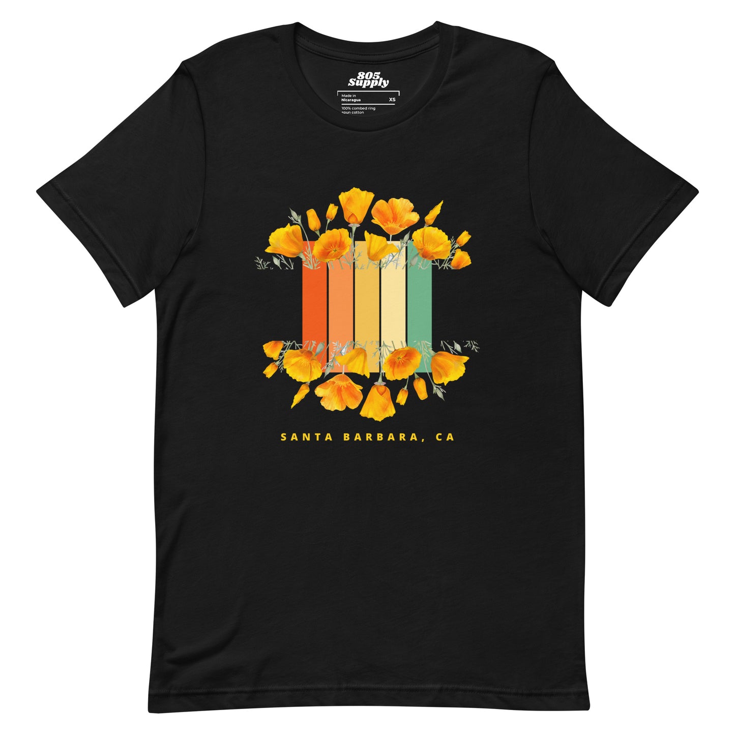 Santa Barbara Poppy Unisex T-shirt