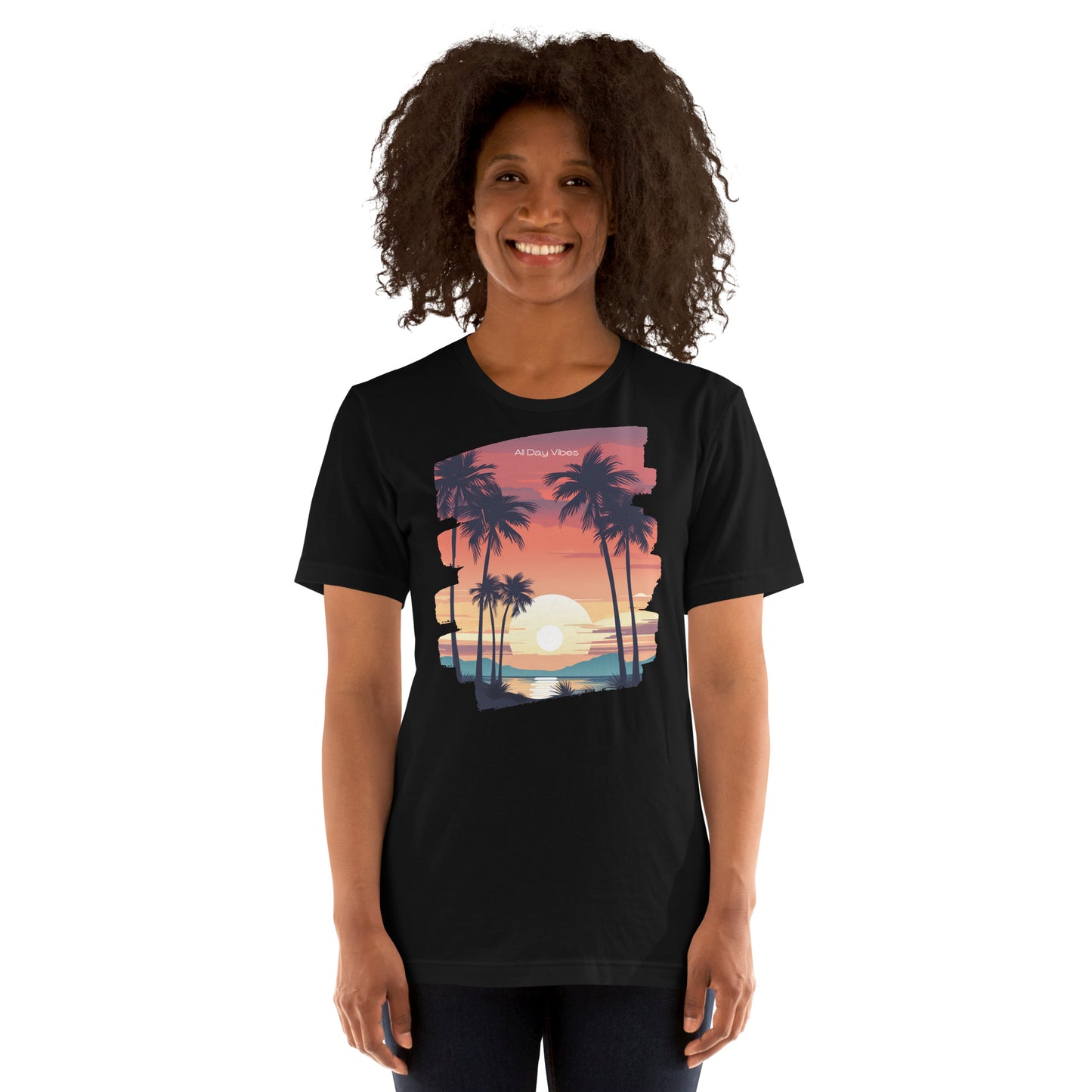 All Day Vibes Sunset T-Shirt