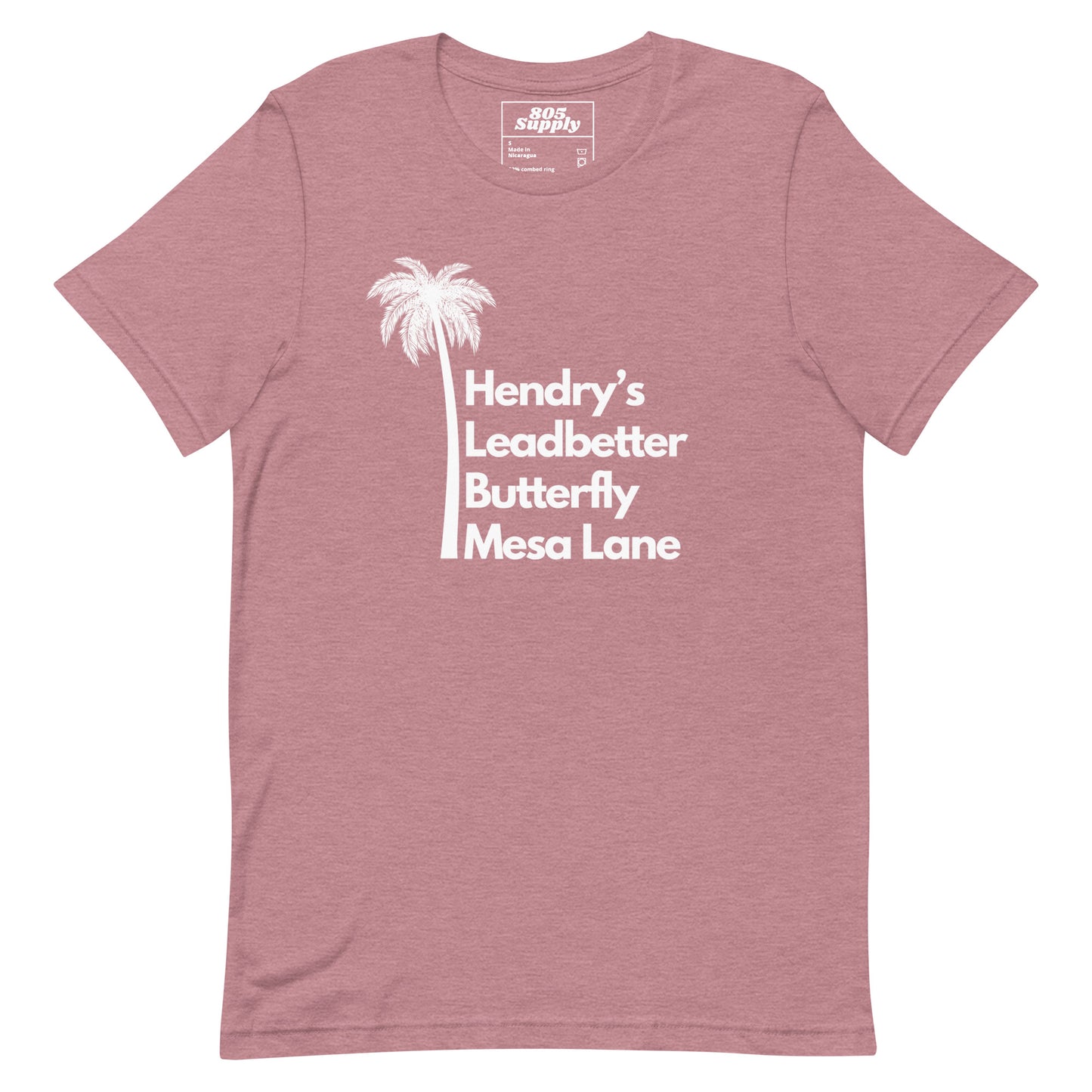 Unisex Santa Barbara Beaches T-Shirt