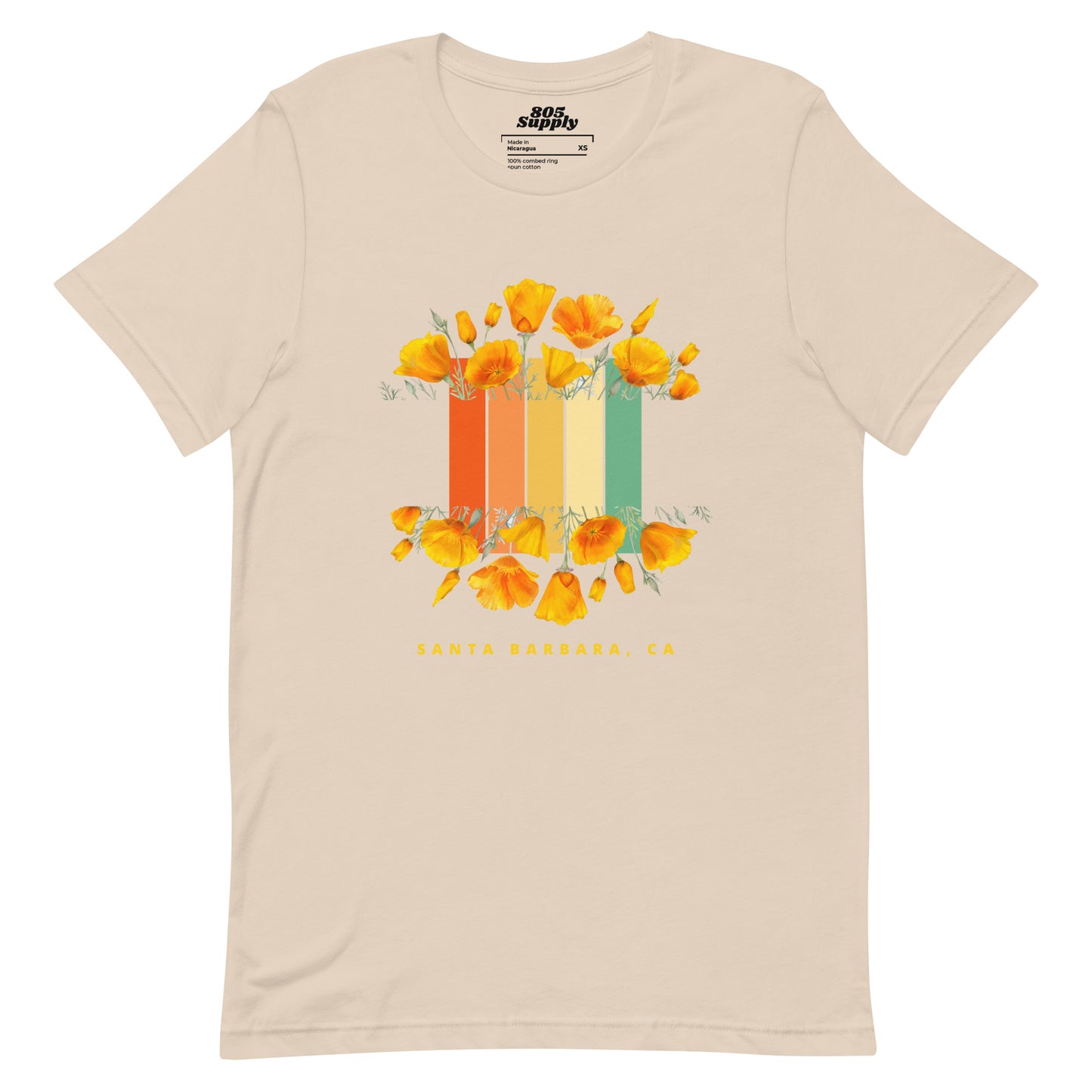 Santa Barbara Poppy Unisex T-shirt