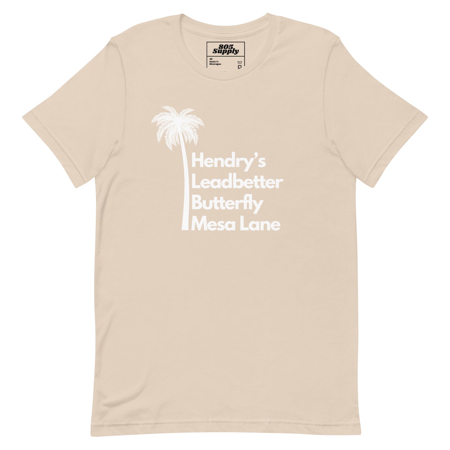 Unisex Santa Barbara Beaches T-Shirt